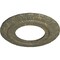 Ekena Millwork Claremont Ceiling Medallion (Canopies up to 5 5/8"), 9"OD x 4 1/2"ID x 1/2"P, Witch Hazel Crackle CM09CLWHC - alternate 2
